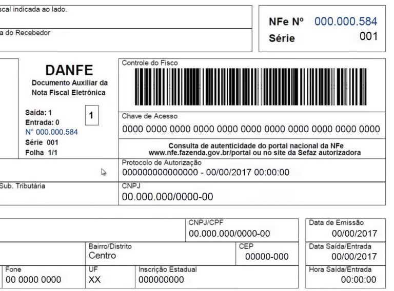 Numero Da Nota Fiscal Danfe Galardians 9051