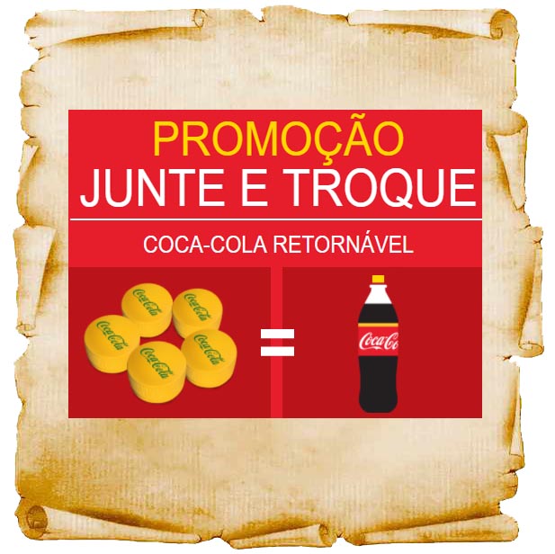 promoçao coca-cola junte e troque